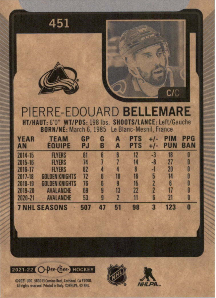 2021-22 O-Pee-Chee Hockey Card Pick 251-500 - Picture 397 of 495