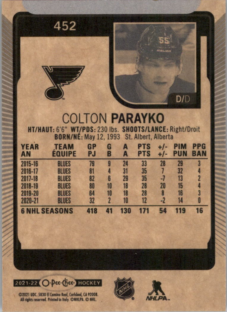 2021-22 O-Pee-Chee Hockey Card Pick 251-500 - Picture 399 of 495