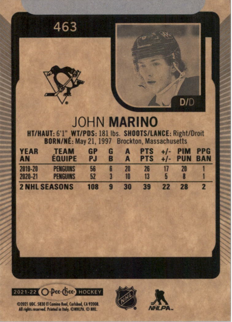 2021-22 O-Pee-Chee Hockey Card Pick 251-500 - Picture 421 of 495