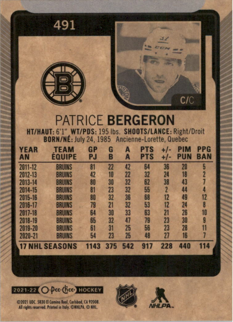 2021-22 O-Pee-Chee Hockey Card Pick 251-500 - Picture 477 of 495