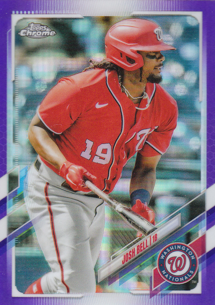 2021 Topps Chrome Update Baseball "Refractors" Parallel Cards - Picture 8 of 97