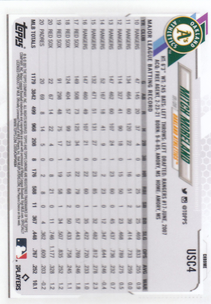 2021 Topps Chrome Update Baseball "Refractors" Parallel Cards - Picture 11 of 97