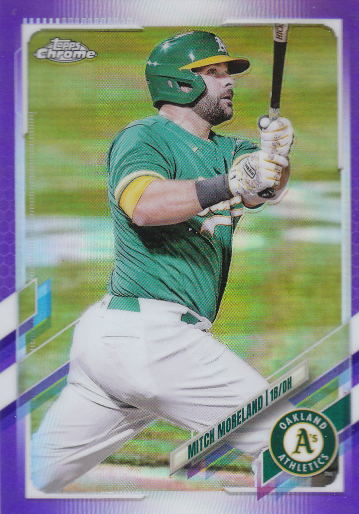 2021 Topps Chrome Update Baseball "Refractors" Parallel Cards - Picture 10 of 97