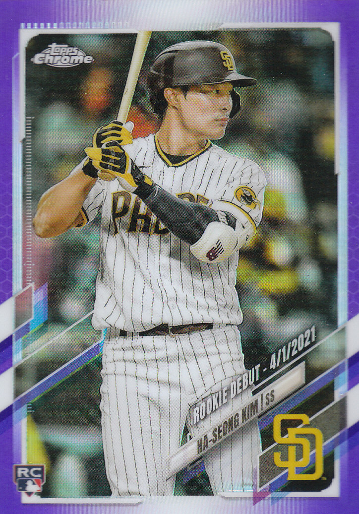 2021 Topps Chrome Update Baseball "Refractors" Parallel Cards - Picture 18 of 97