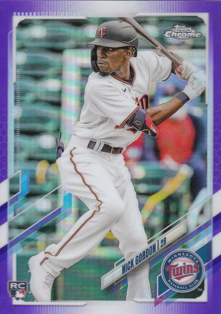 2021 Topps Chrome Update Baseball "Refractors" Parallel Cards - Picture 20 of 97
