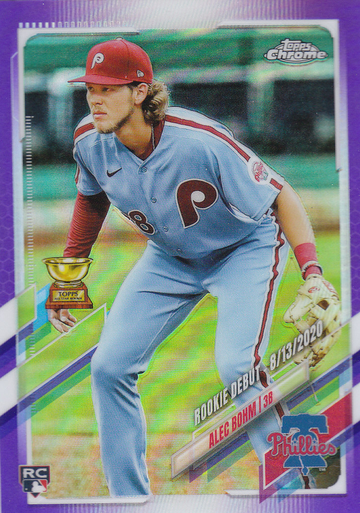 2021 Topps Chrome Update Baseball "Refractors" Parallel Cards - Picture 22 of 97
