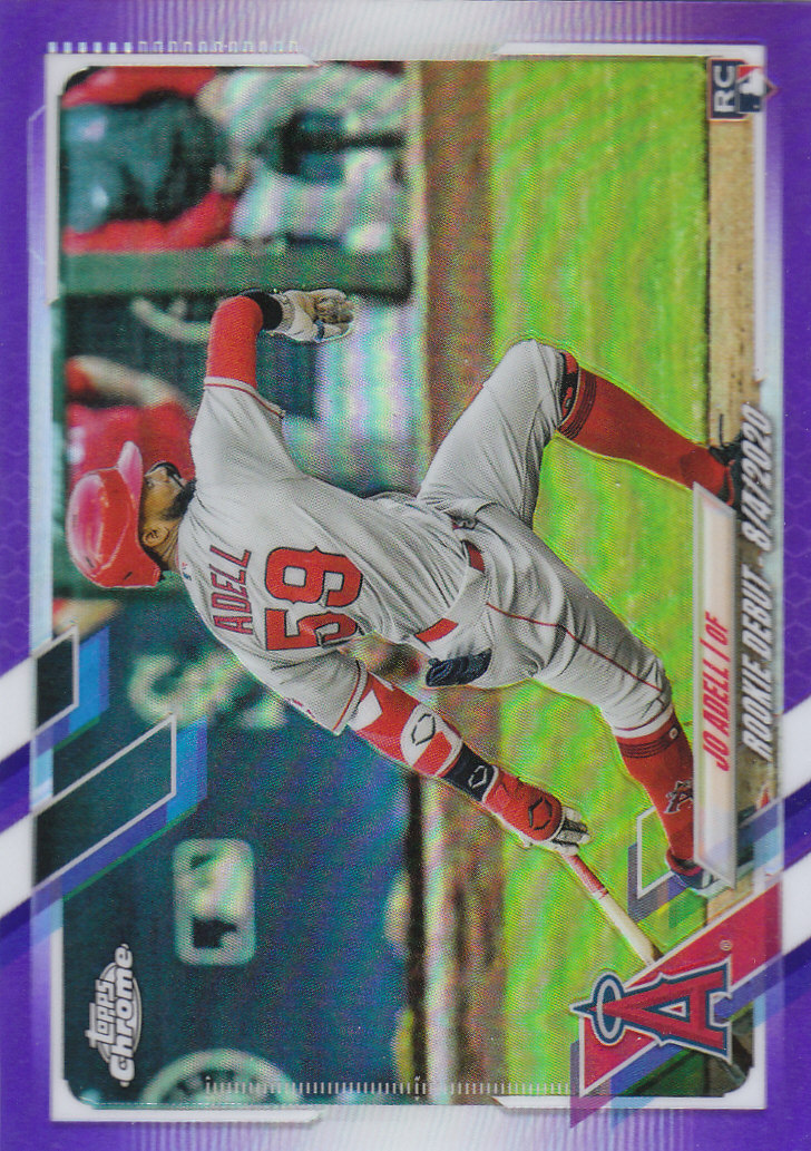 2021 Topps Chrome Update Baseball "Refractors" Parallel Cards - Picture 40 of 97
