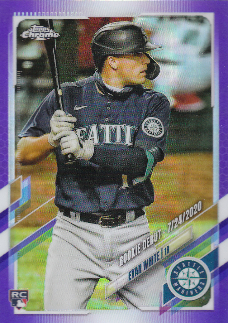 2021 Topps Chrome Update Baseball "Refractors" Parallel Cards - Picture 48 of 97