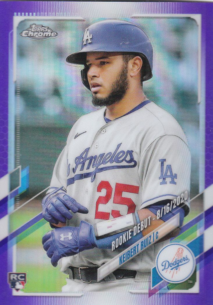 2021 Topps Chrome Update Baseball "Refractors" Parallel Cards - Picture 50 of 97
