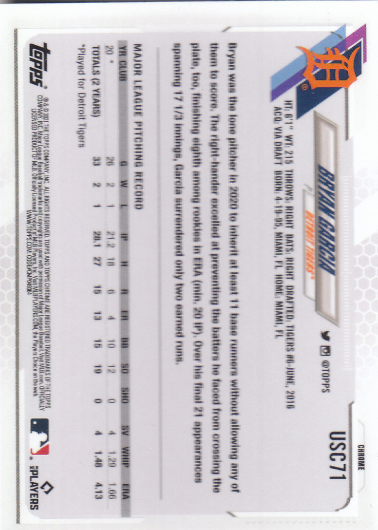 2021 Topps Chrome Update Baseball "Refractors" Parallel Cards - Picture 71 of 97