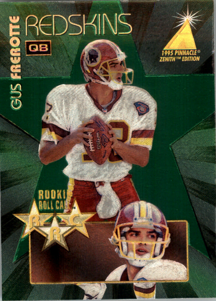 1995 Zenith (Pinnacle) Football "Rookie Roll Cal and Second Season" Insert Cards - Picture 2 of 35