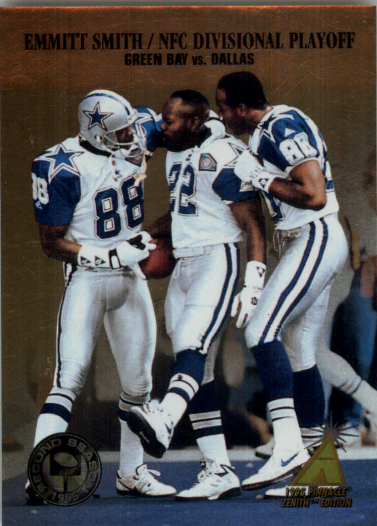 1995 Zenith (Pinnacle) Football "Rookie Roll Cal and Second Season" Insert Cards - Picture 10 of 35