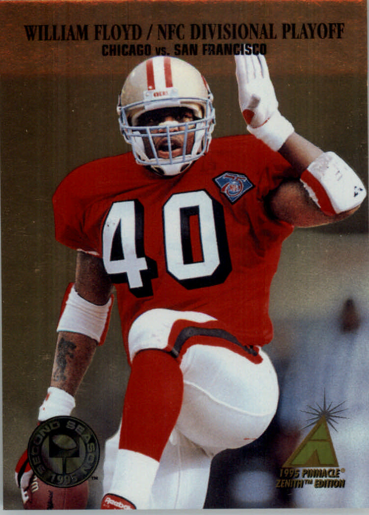 1995 Zenith (Pinnacle) Football "Rookie Roll Cal and Second Season" Insert Cards - Picture 12 of 35