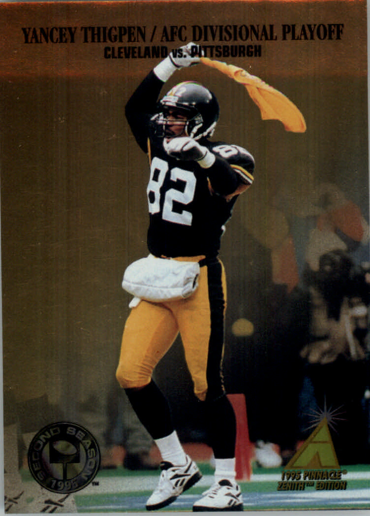 1995 Zenith (Pinnacle) Football "Rookie Roll Cal and Second Season" Insert Cards - Picture 14 of 35