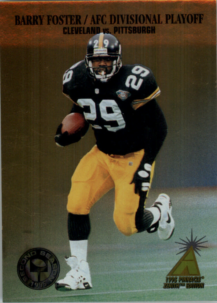 1995 Zenith (Pinnacle) Football "Rookie Roll Cal and Second Season" Insert Cards - Picture 16 of 35