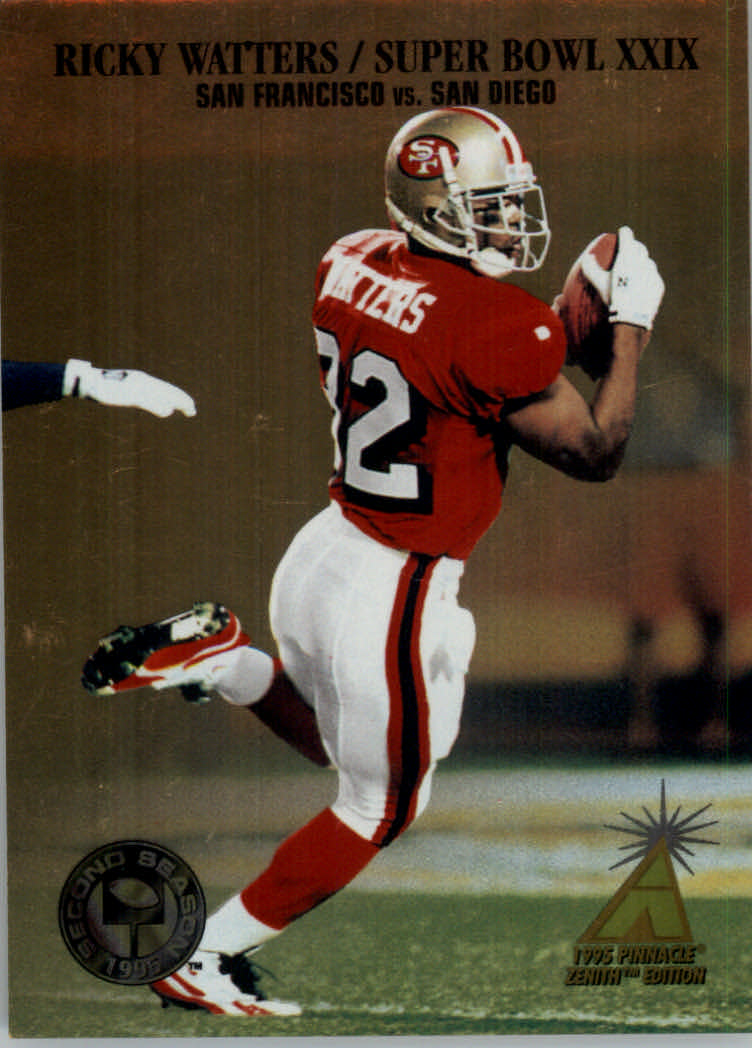 1995 Zenith (Pinnacle) Football "Rookie Roll Cal and Second Season" Insert Cards - Picture 30 of 35