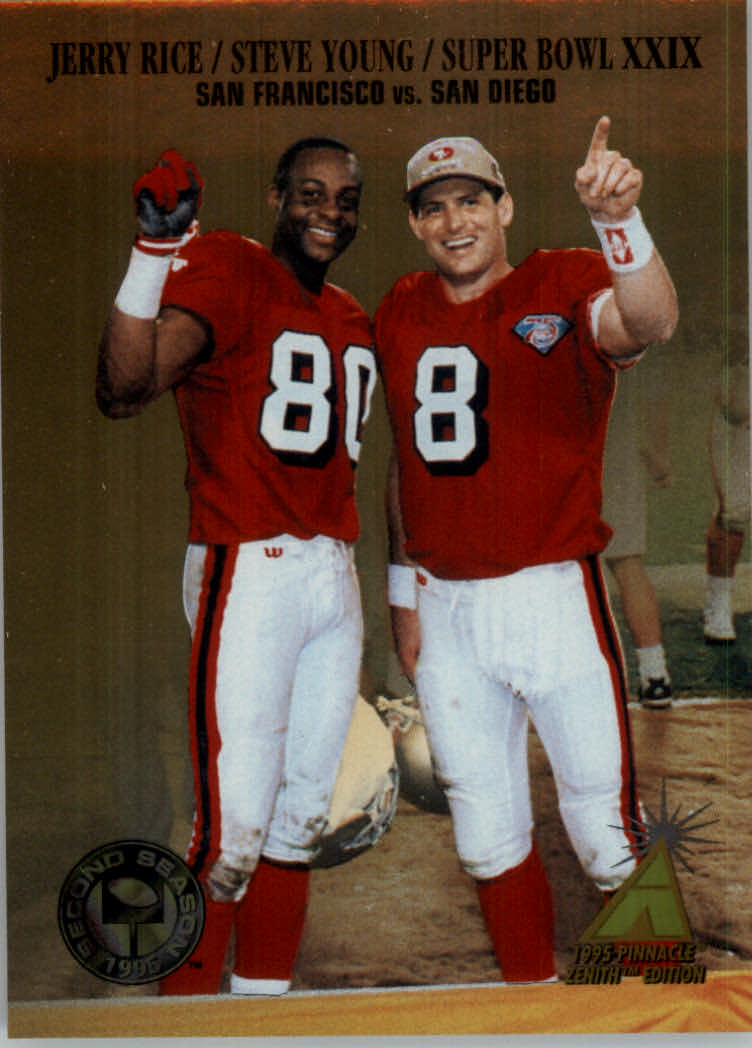 1995 Zenith (Pinnacle) Football "Rookie Roll Cal and Second Season" Insert Cards - Picture 34 of 35