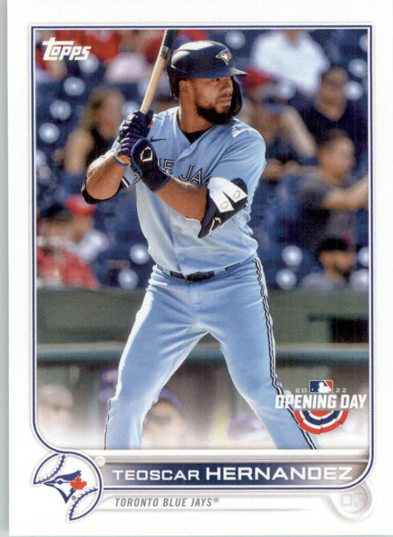 2022 Topps Opening Day Baseball "Main Set" Cards #1 to #220 Rookies and Veterans - Picture 218 of 437