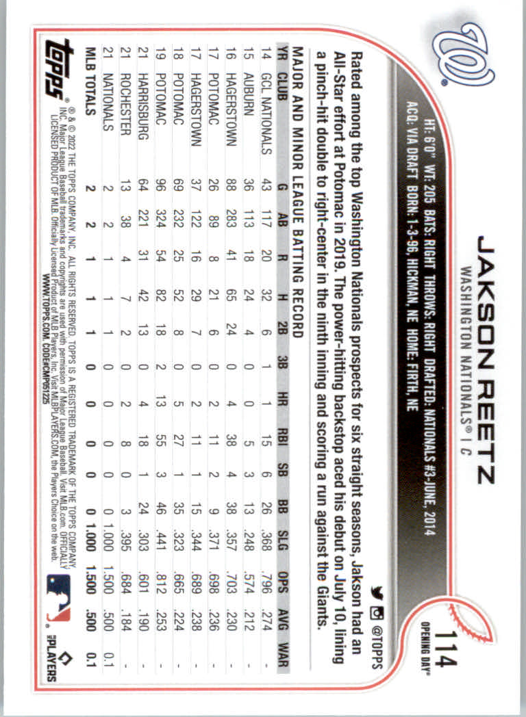 2022 Topps Opening Day Baseball "Main Set" Cards #1 to #220 Rookies and Veterans - Picture 229 of 437