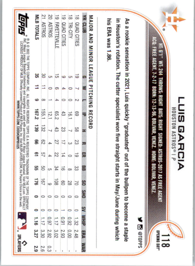2022 Topps Opening Day Baseball "Main Set" Cards #1 to #220 Rookies and Veterans - Picture 237 of 437