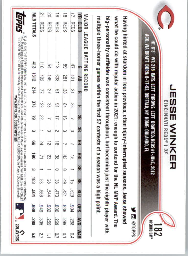 2022 Topps Opening Day Baseball "Main Set" Cards #1 to #220 Rookies and Veterans - Picture 361 of 437