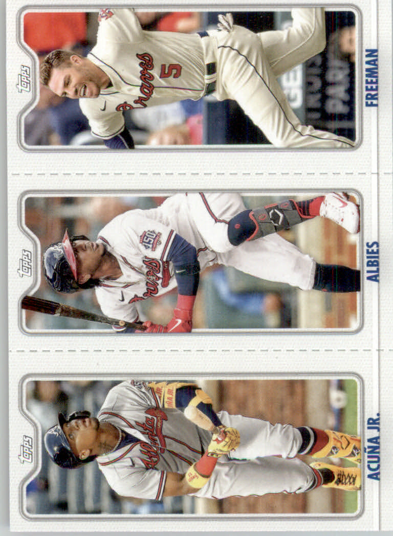 2022 Topps Opening Day Baseball "Triple Play" Insert Cards - Picture 4 of 21