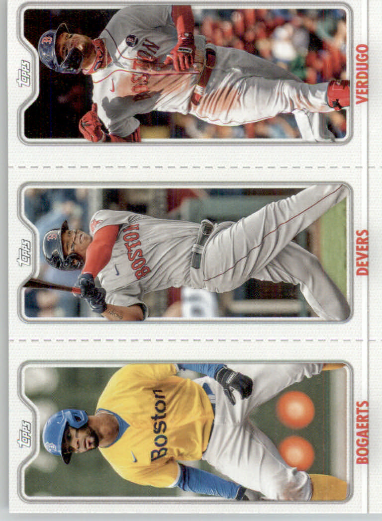 2022 Topps Opening Day Baseball "Triple Play" Insert Cards - Picture 14 of 21