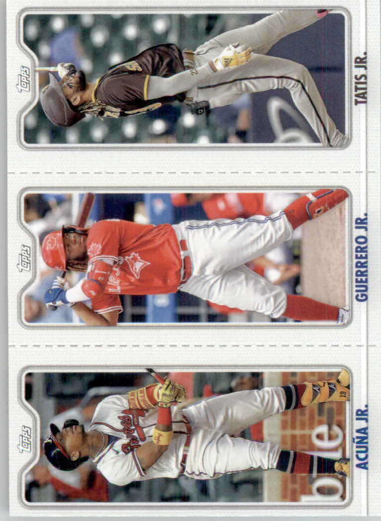 2022 Topps Opening Day Baseball "Triple Play" Insert Cards - Picture 20 of 21