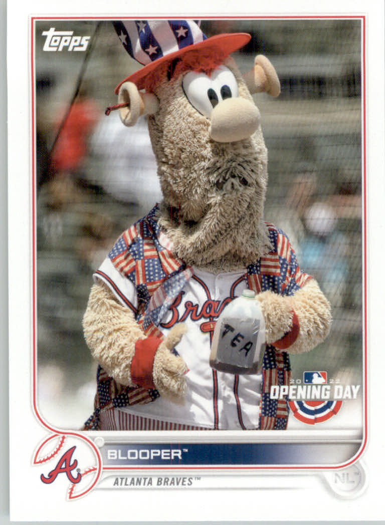 2022 Topps Opening Day Baseball "Mascots" Insert Cards - Picture 2 of 47
