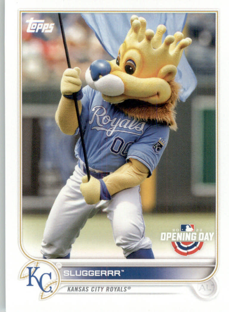2022 Topps Opening Day Baseball "Mascots" Insert Cards - Picture 18 of 47
