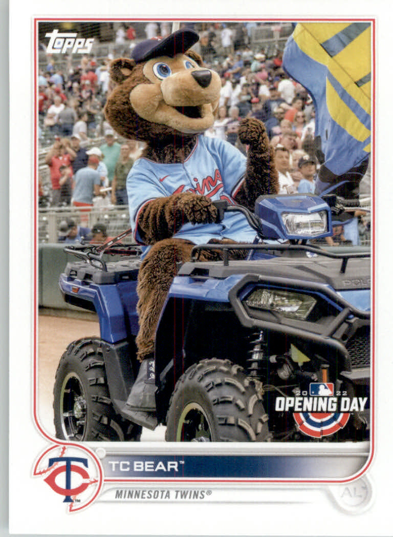 2022 Topps Opening Day Baseball "Mascots" Insert Cards - Picture 24 of 47