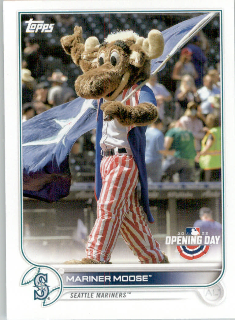 2022 Topps Opening Day Baseball "Mascots" Insert Cards - Picture 36 of 47