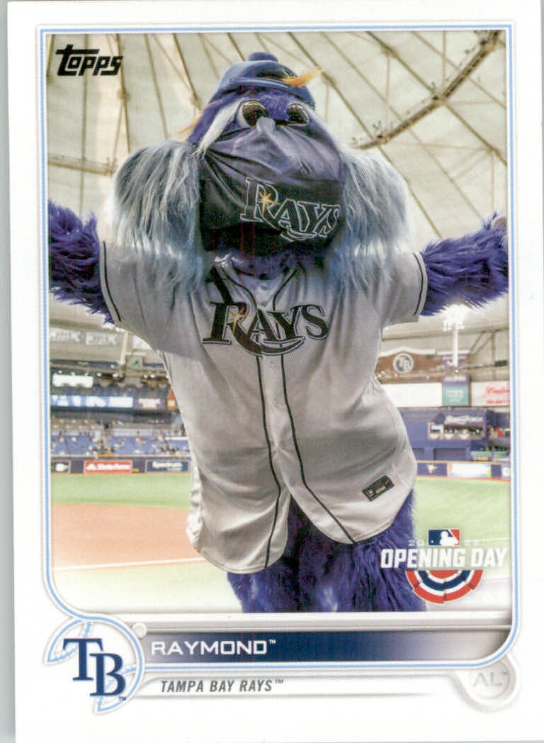 2022 Topps Opening Day Baseball "Mascots" Insert Cards - Picture 40 of 47