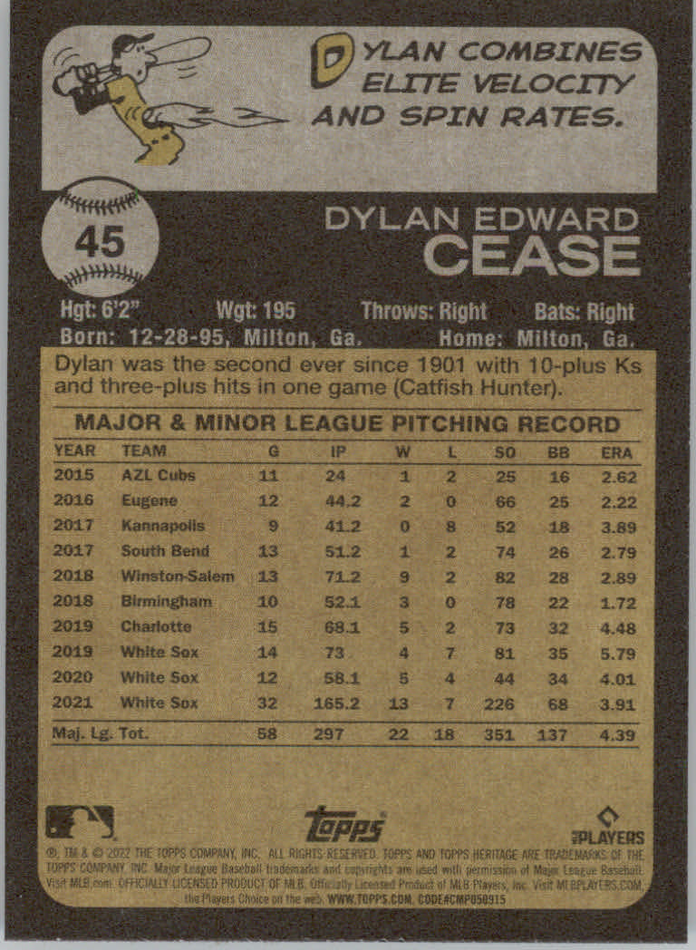 2022 Topps Heritage Baseball "Main Set" Cards #1 to #250 - Picture 81 of 395