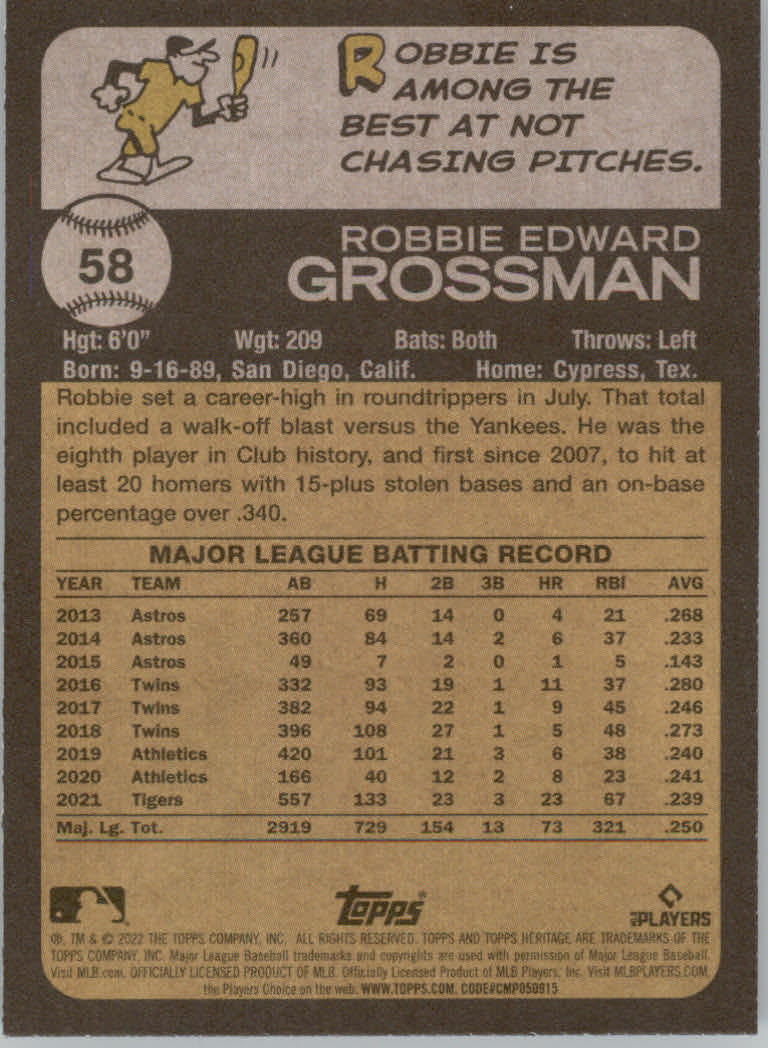 2022 Topps Heritage Baseball "Main Set" Cards #1 to #250 - Picture 105 of 395