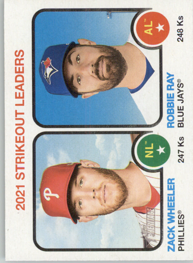 2022 Topps Heritage Baseball "Main Set" Cards #1 to #250 - Picture 110 of 395