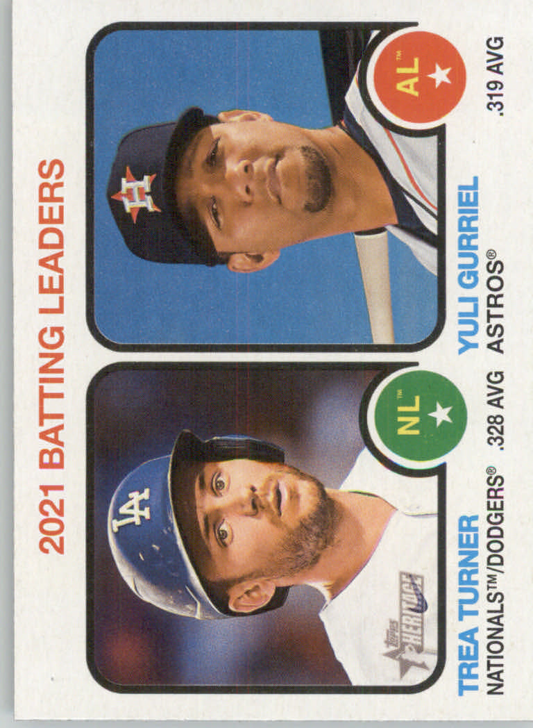 2022 Topps Heritage Baseball "Main Set" Cards #1 to #250 - Picture 122 of 395