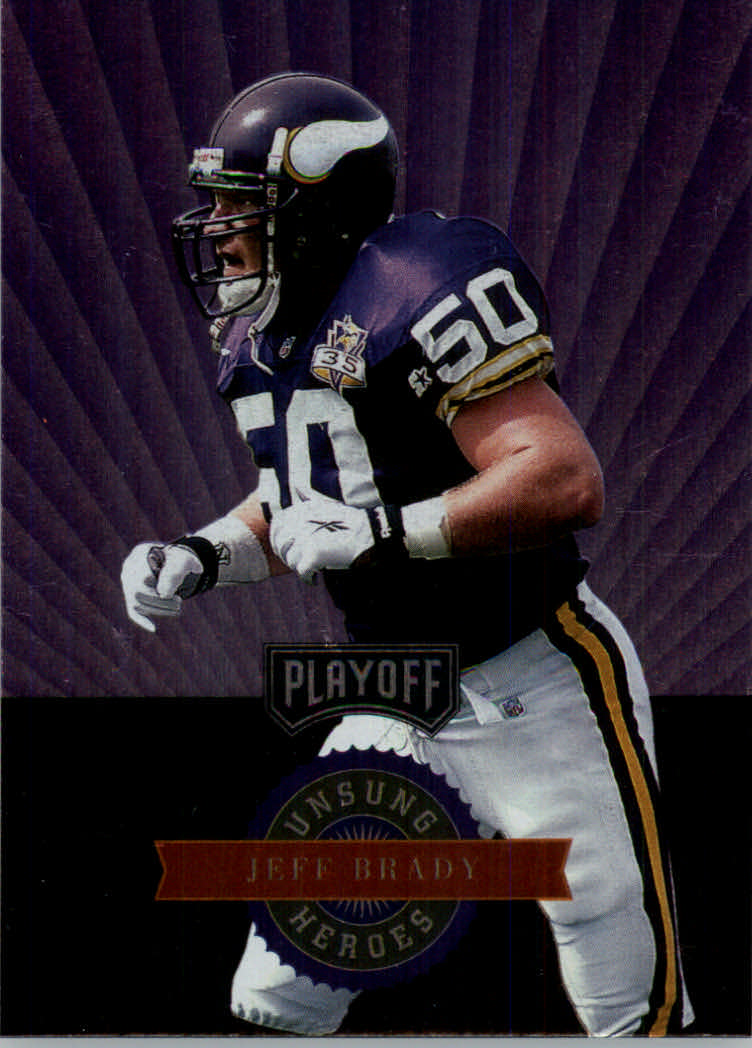 1996 Playoff Absolute Football "Unsung Heroes" Insert Cards - Picture 2 of 25