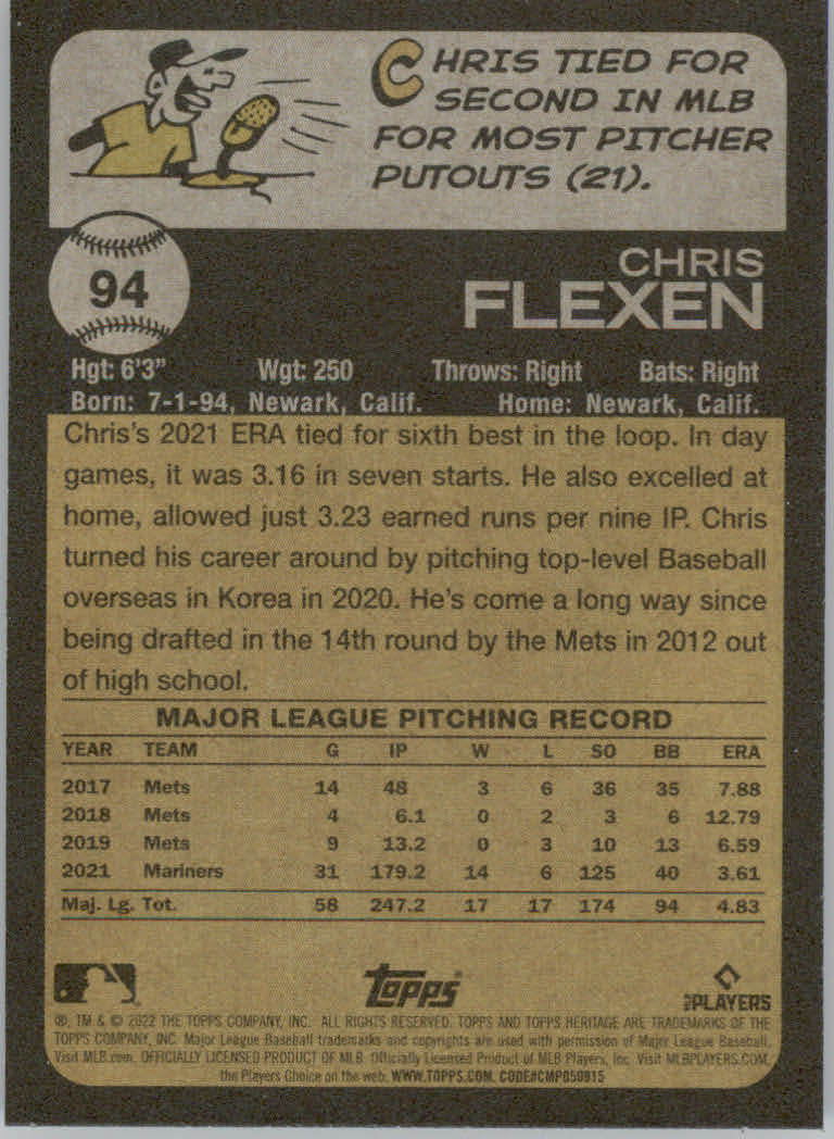 2022 Topps Heritage Baseball "Main Set" Cards #1 to #250 - Picture 157 of 395