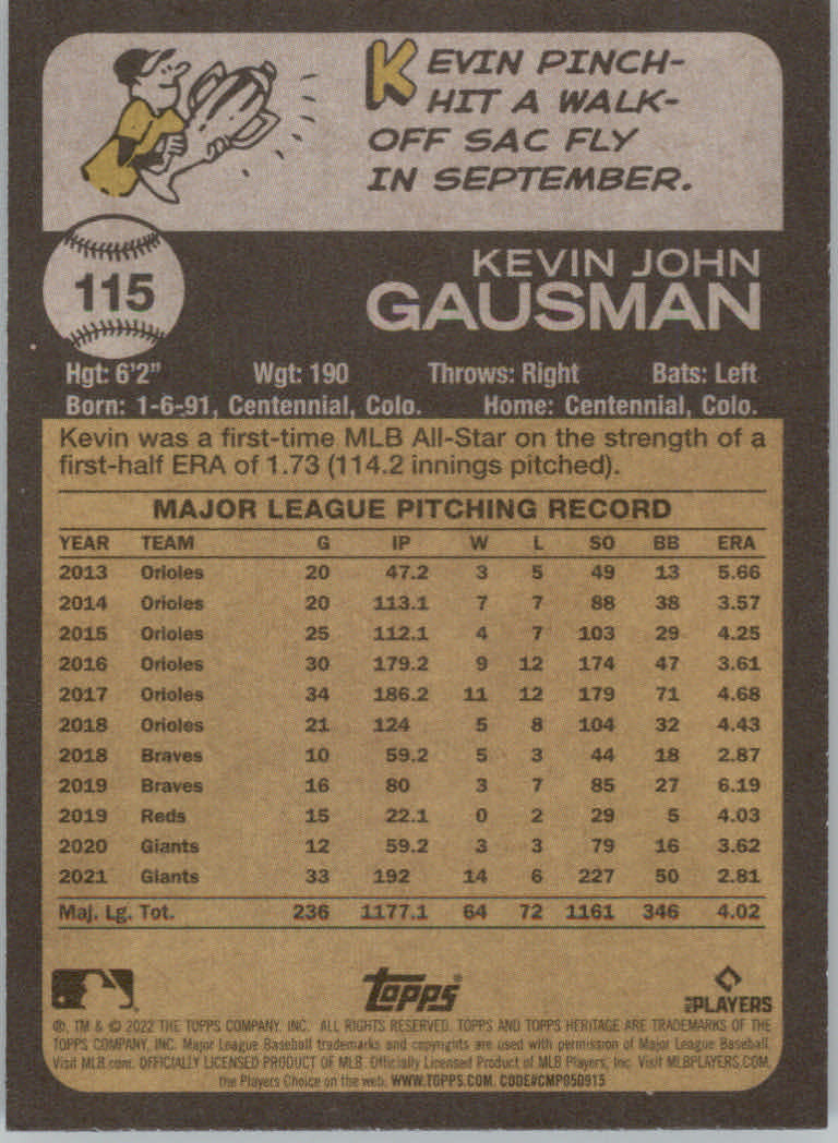 2022 Topps Heritage Baseball "Main Set" Cards #1 to #250 - Picture 189 of 395