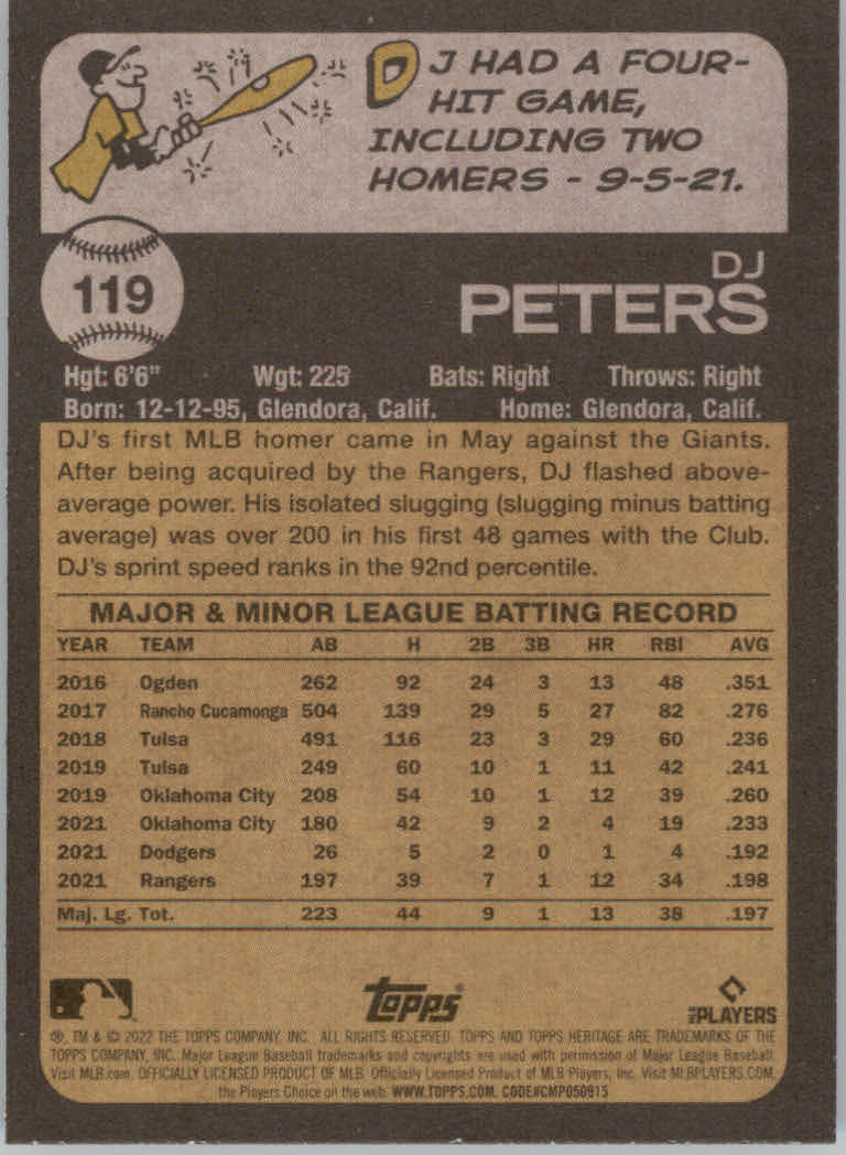 2022 Topps Heritage Baseball "Main Set" Cards #1 to #250 - Picture 195 of 395