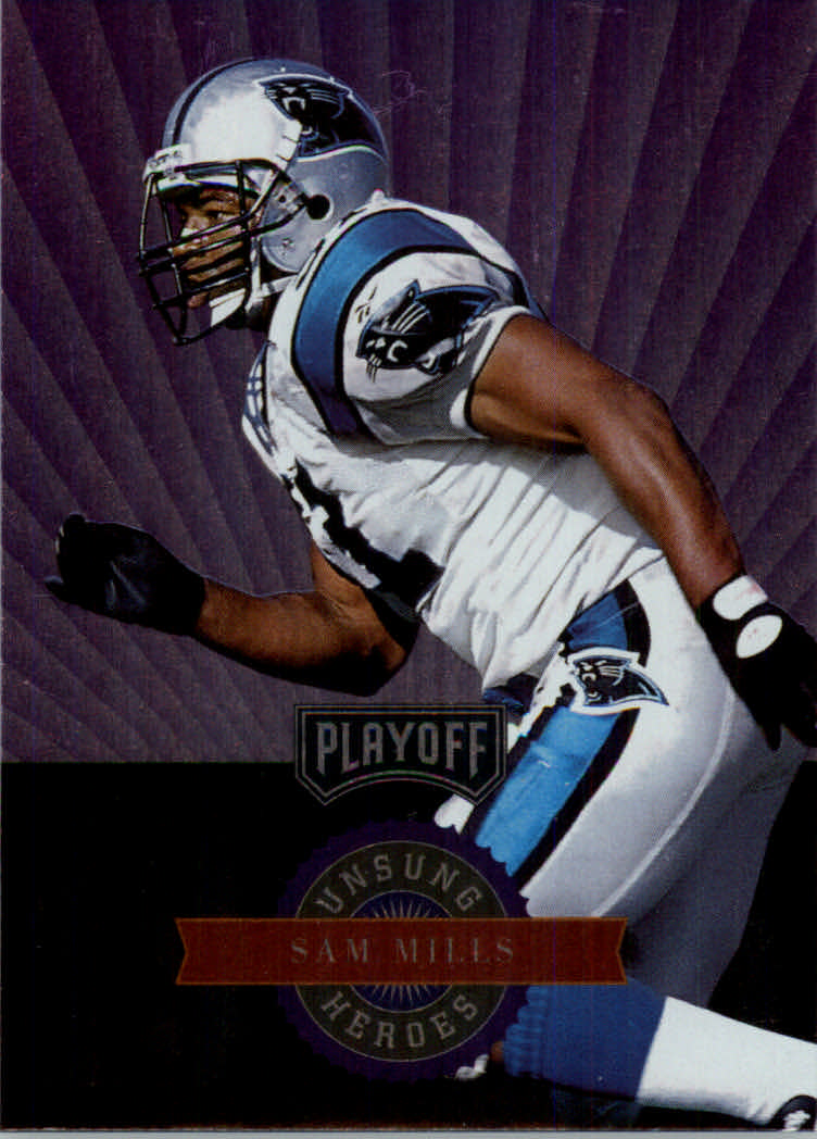 1996 Playoff Absolute Football "Unsung Heroes" Insert Cards - Picture 10 of 25