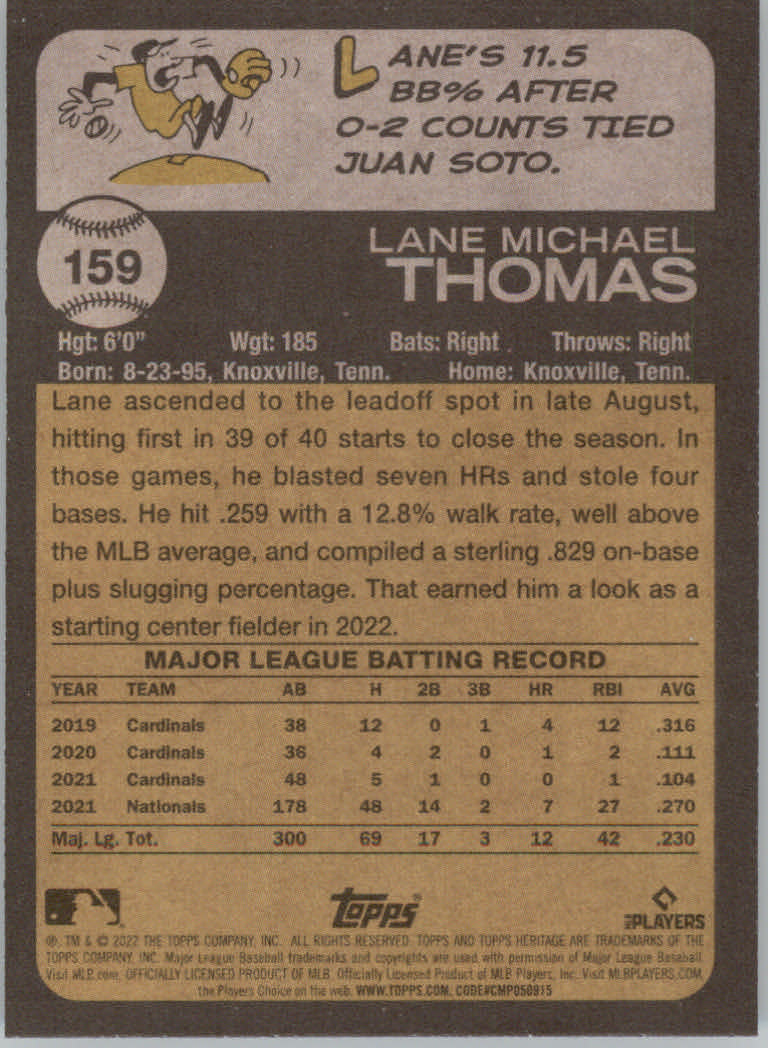 2022 Topps Heritage Baseball "Main Set" Cards #1 to #250 - Picture 259 of 395