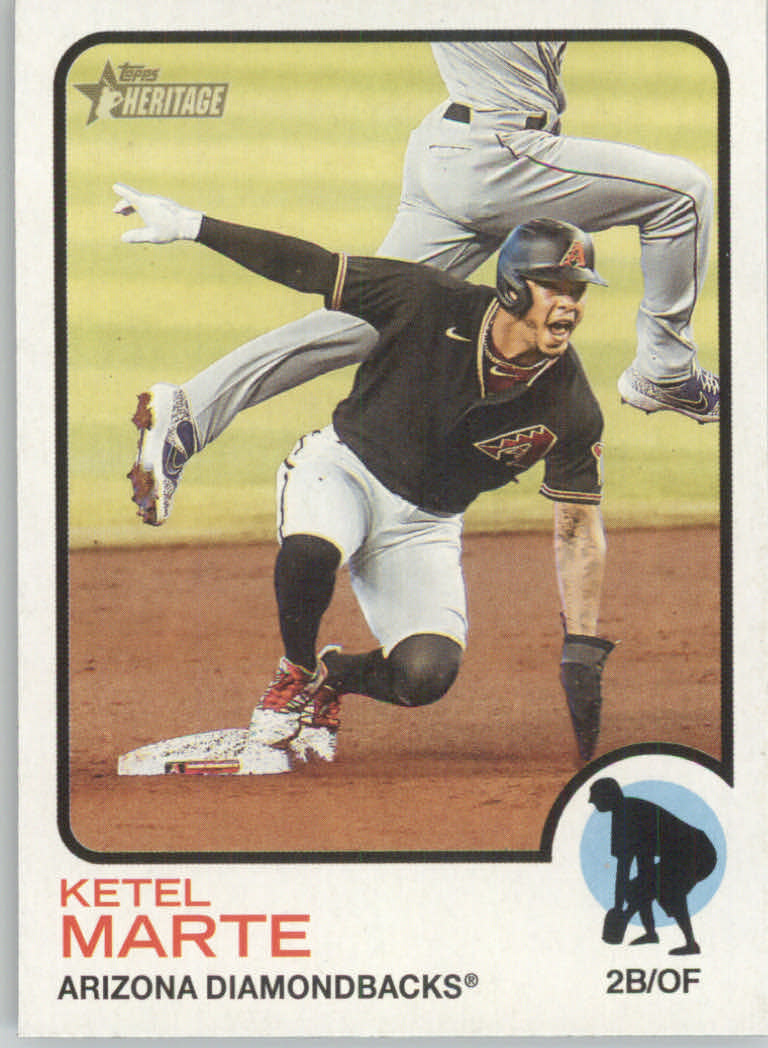 2022 Topps Heritage Baseball "Main Set" Cards #1 to #250 - Picture 264 of 395