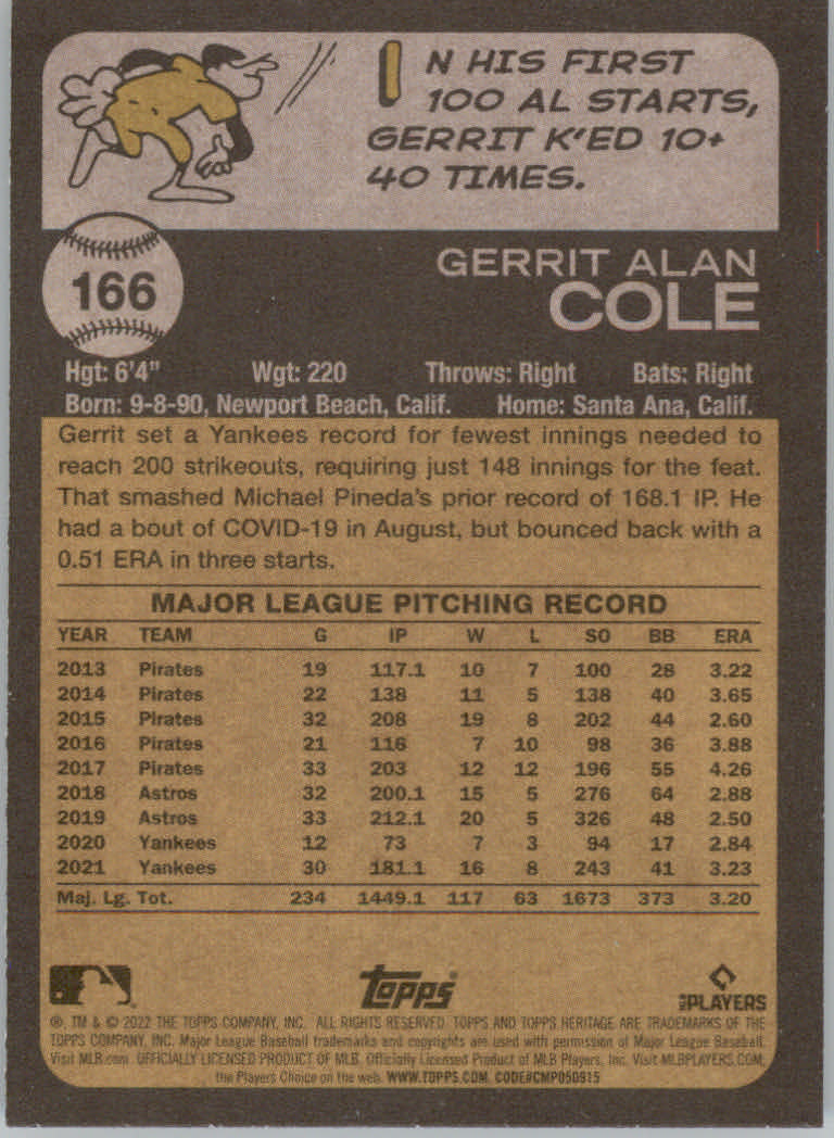 2022 Topps Heritage Baseball "Main Set" Cards #1 to #250 - Picture 267 of 395