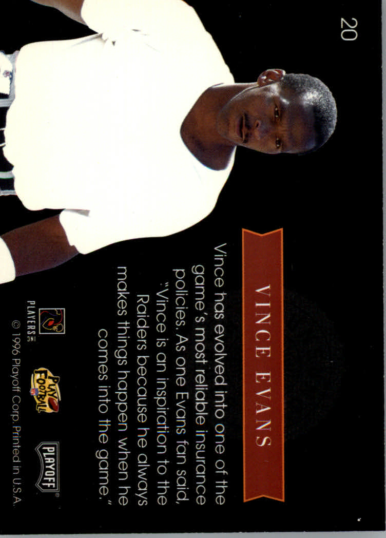 1996 Playoff Absolute Football "Unsung Heroes" Insert Cards - Picture 15 of 25