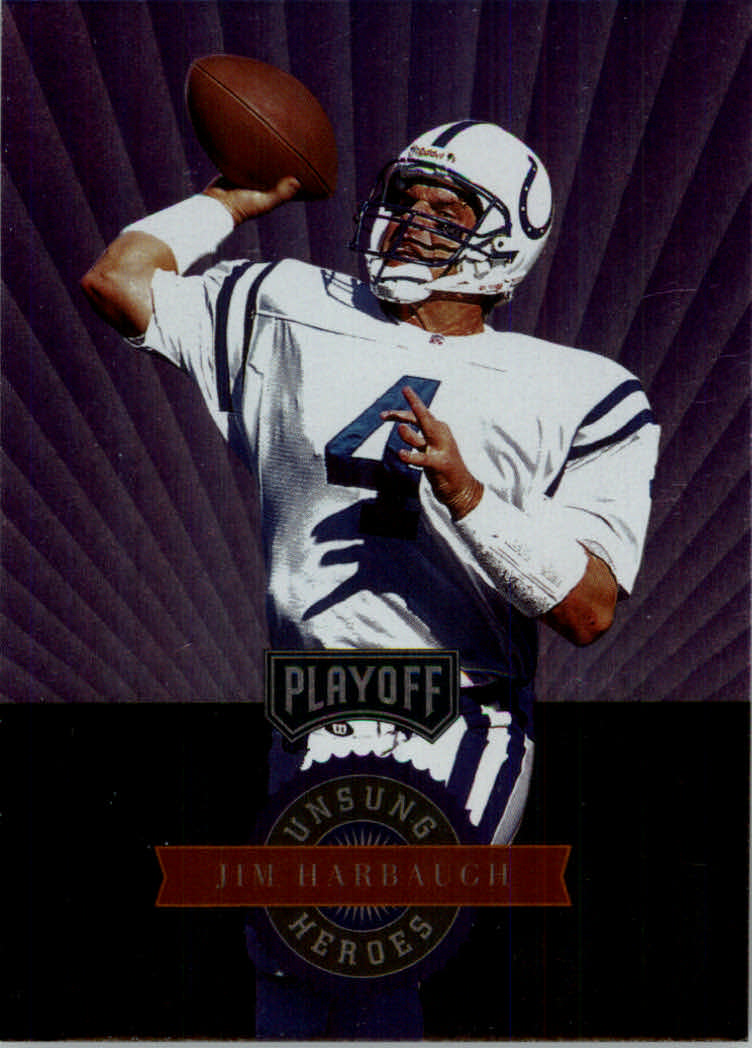 1996 Playoff Absolute Football "Unsung Heroes" Insert Cards - Picture 16 of 25