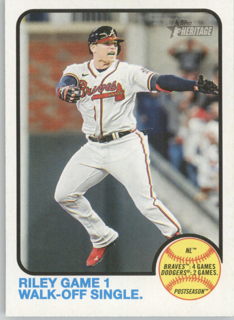 2022 Topps Heritage Baseball "Main Set" Cards #1 to #250 - Picture 324 of 395