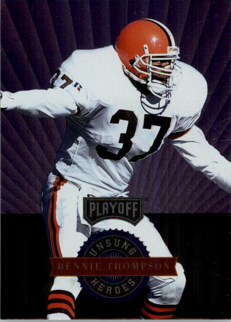1996 Playoff Absolute Football "Unsung Heroes" Insert Cards - Picture 24 of 25
