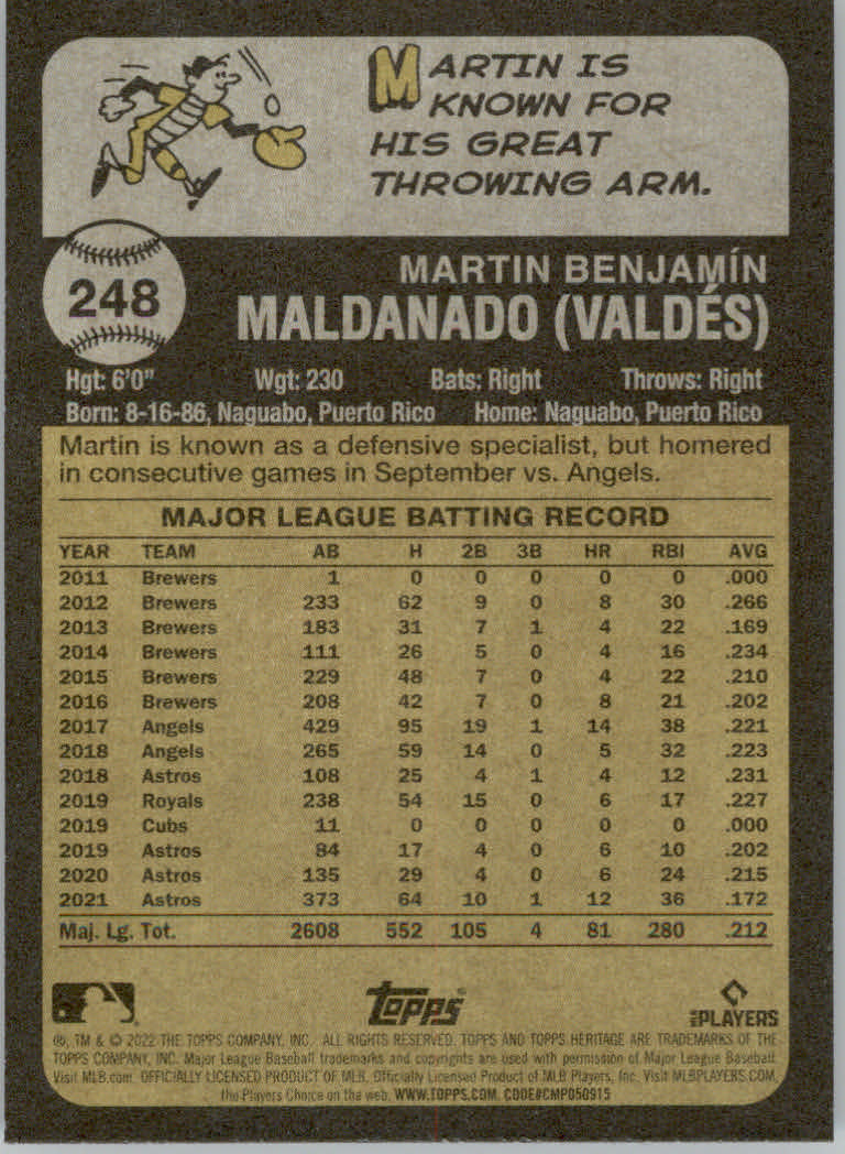 2022 Topps Heritage Baseball "Main Set" Cards #1 to #250 - Picture 393 of 395